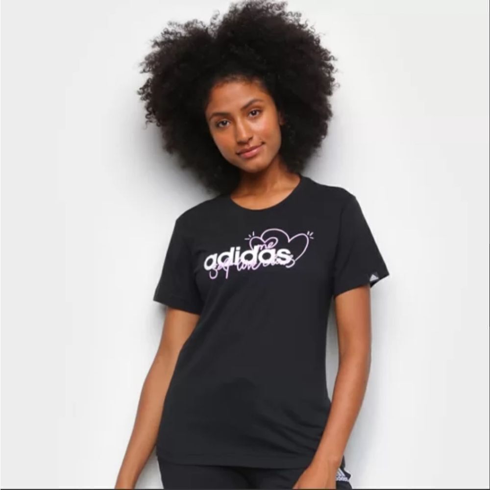 NWT Adidas Self Love Club Tee - Picture 1 of 9